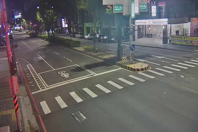 中清路/經貿一路(右側車流往文心路)