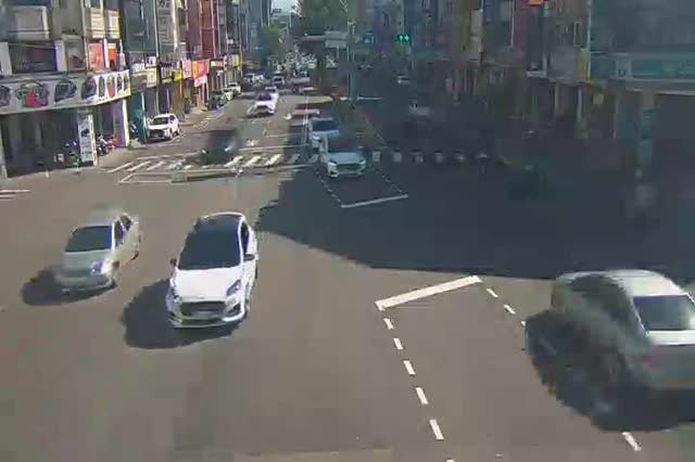 中清路/漢口路(右側車流往五權路)