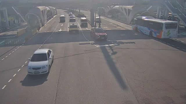 台灣大道/國際街(右側車流往台中車站)