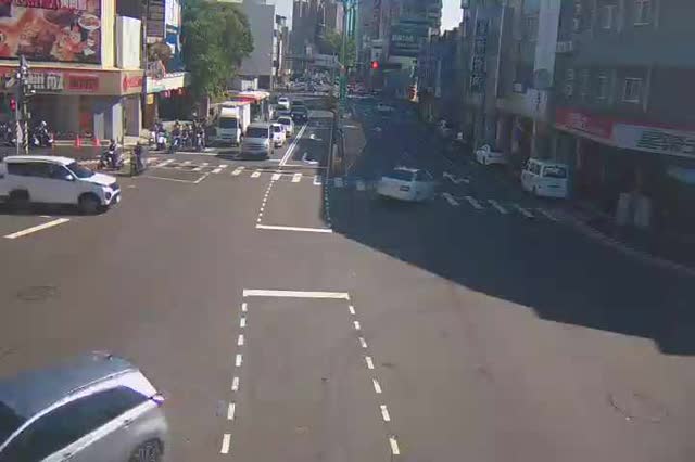 中清路/健行路 (右側車流往五權路) Zhongqing Rd./Jianxing Rd.(Right side Traffic flow to Wuquan Rd.)