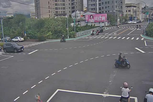 中興路二段/大智路(右側車流往大里方向)