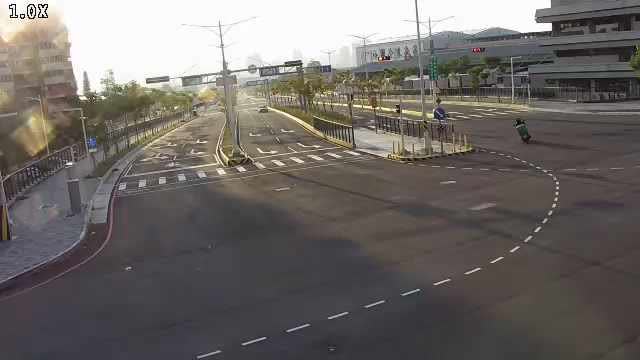 市政路/工業區一路(右側車流往安和路方向)