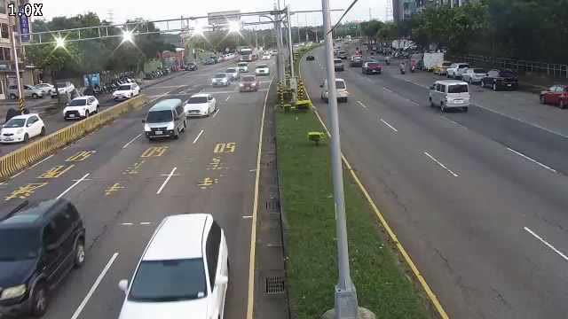向上路六段 (右側車流往環中路)