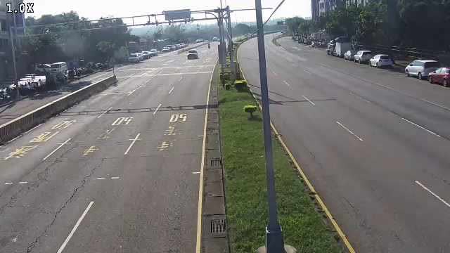 向上路六段 (右側車流往環中路)