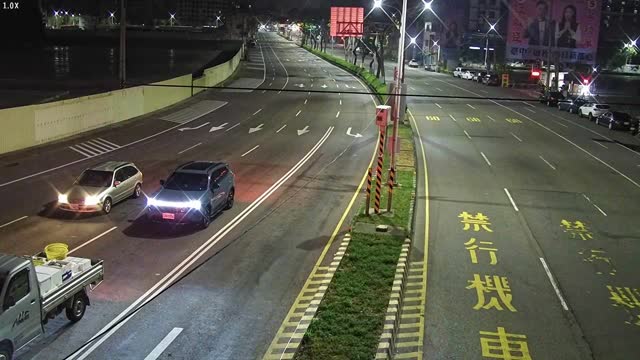 中山路/高鐵東路(右側車流往大肚)