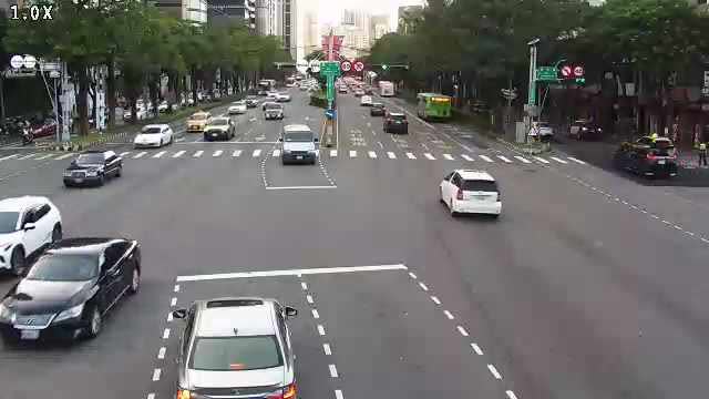 台灣大道/惠中路(右側車流往市政路)