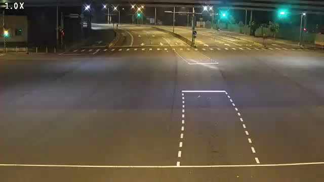 台灣大道/西屯路(右側車流往環中路)Taiwan Blvd/Xitun Rd.(Right side Traffic flow to Huanzhong Rd.)