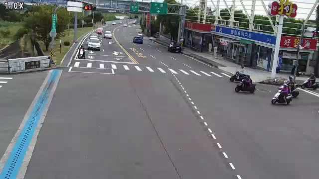 環中東路/六順路(右側車流往德芳南路)