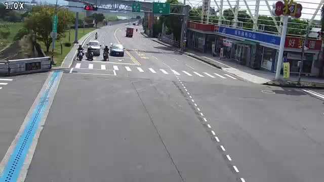 環中東路/六順路(右側車流往德芳南路)