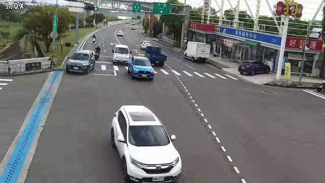 環中東路/六順路(右側車流往德芳南路)