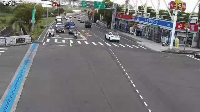 環中東路/六順路(右側車流往德芳南路)