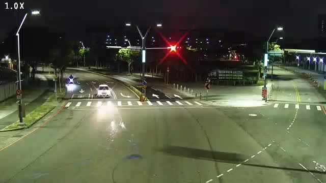 凱旋路/僑大八街 (右側車流往經貿五路) Kaixuan Rd./Qiao Da 8th St. (Right side Traffic flow to Jingmao 5th Rd.)