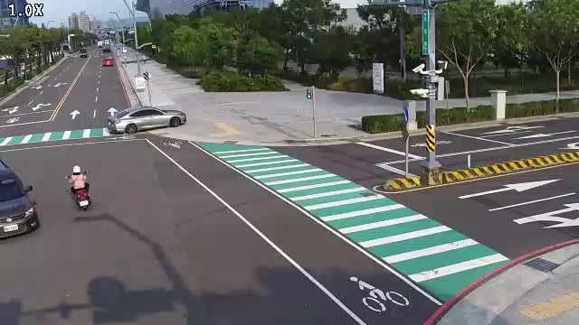 黎明路/凱旋路(右側車流往中清路)Liming Rd./Kaixuan Rd.(Right side Traffic flow to Zhongqing Rd.)