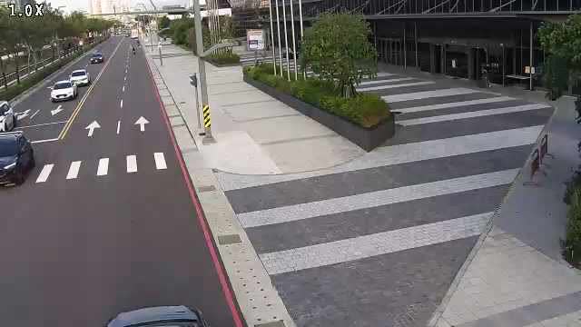 黎明路/港隆街 (右側車流往中清路)Liming Rd./Ganglong St.(Right side Traffic flow to Zhongqing Rd.)