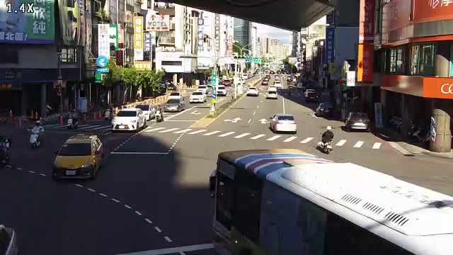 五權路/中清路(右側車流往崇德路方向)