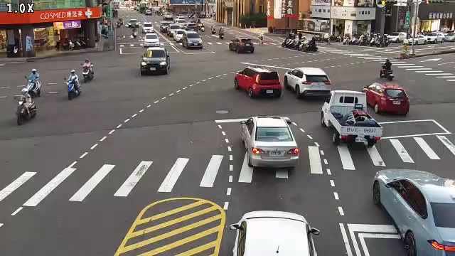 中清路/五權路 (右側車流往中華路)