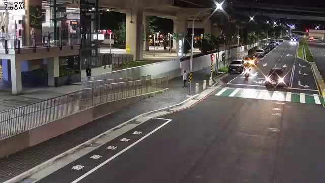 東光路/軍福十九路(右側車流往松竹路方向)