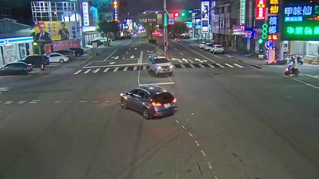 中清路/經貿八路(右側車流往文心路)