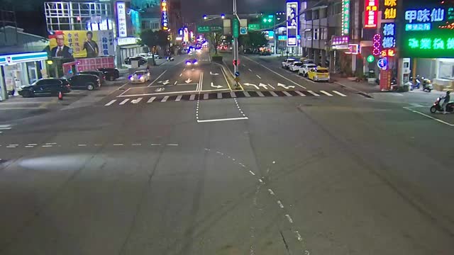 中清路/經貿八路(右側車流往文心路)