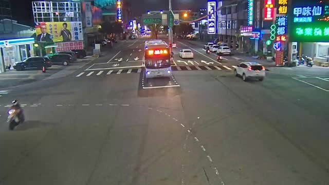 中清路/經貿八路(右側車流往文心路)