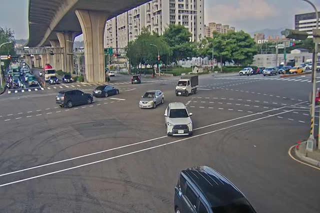 環中東路/太原路(右側車流往松竹方向)