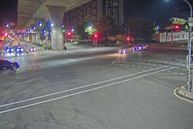 環中東路/太原路(右側車流往松竹方向)
