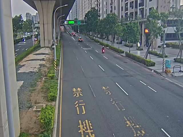環中東路/市民大道(右側車流往太原方向)