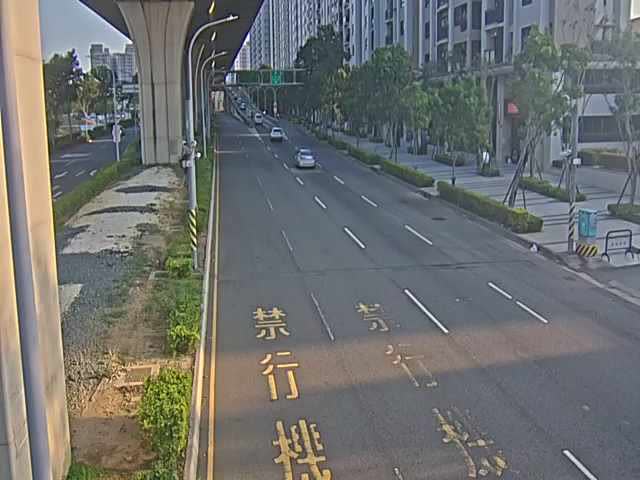 環中東路/市民大道(右側車流往太原方向)