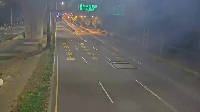 環中東路/旱溪街(右側車流往大里區)