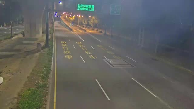 環中東路/旱溪街(右側車流往大里區)
