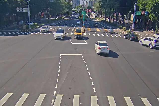 台灣大道/太原路(右側車流往文心路)
