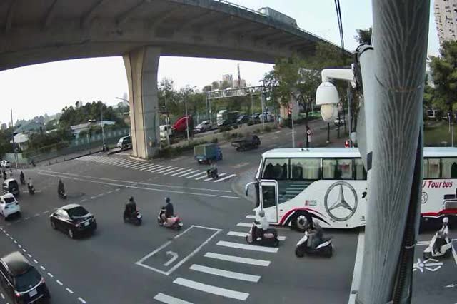 太原路/環中東路(右側車流往松竹路)