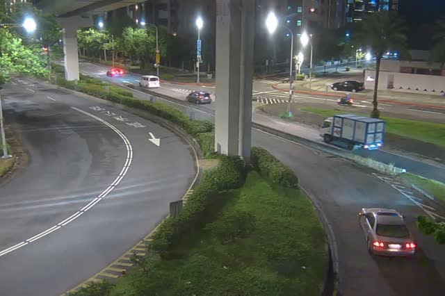 218-經貿一路環東大道槽化島