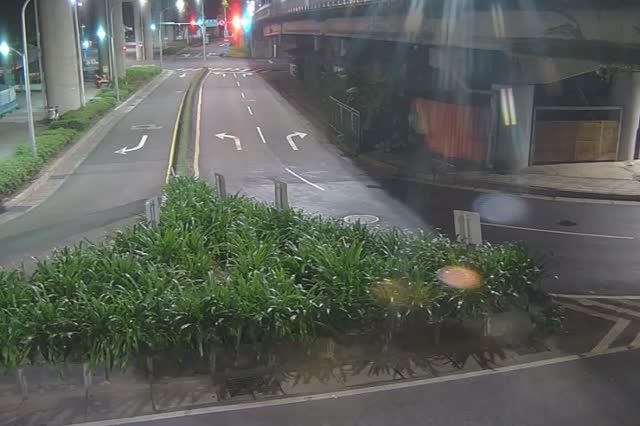 219-環東大道經貿二路出口匝道綠帶