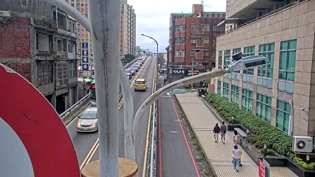 民族路復興路口(橋上門架號誌桿)