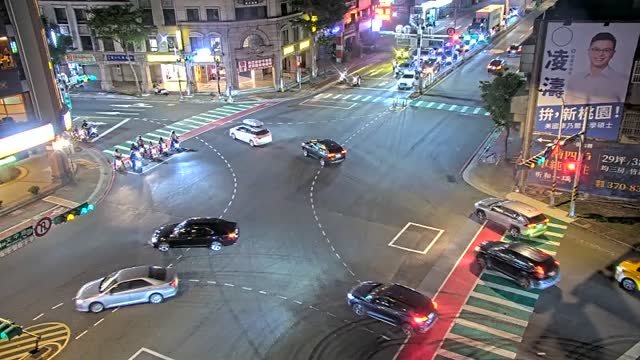 大興西路三段與文中路旁路側(昇降桿)