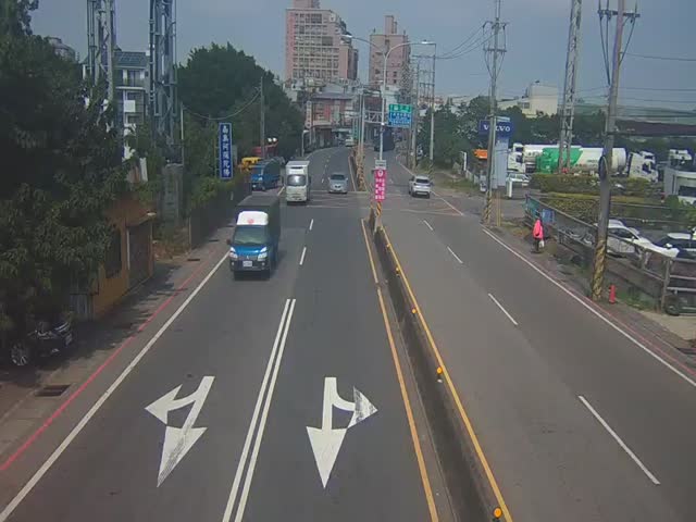中園路二段與中園路二段55巷路口