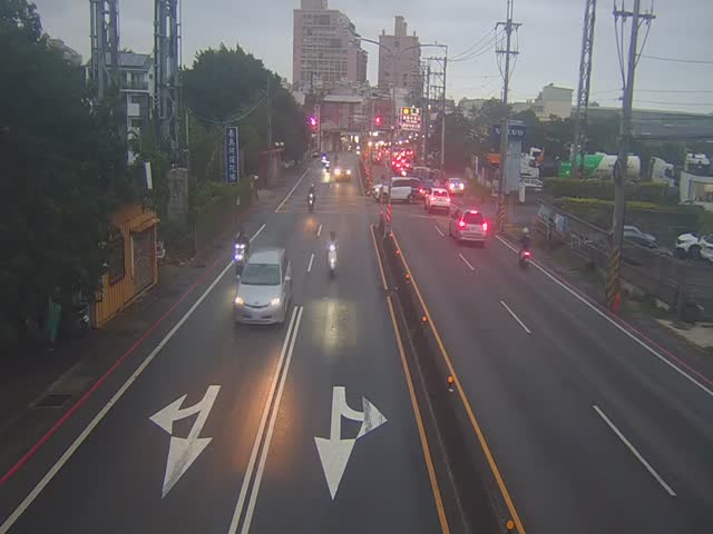 中園路二段與中園路二段55巷路口
