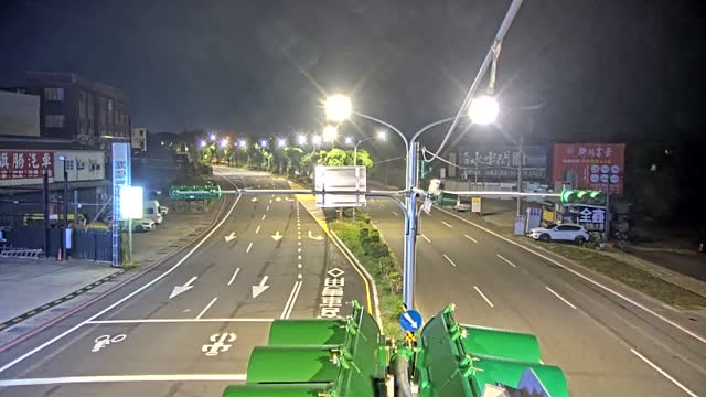 中豐北路一段-中豐交流道南下出口匝道(預告號誌桿上)