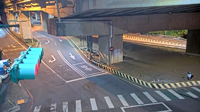 延平路台66交流道南側出口匝道路口(台66橋下或匝道路口號誌桿)