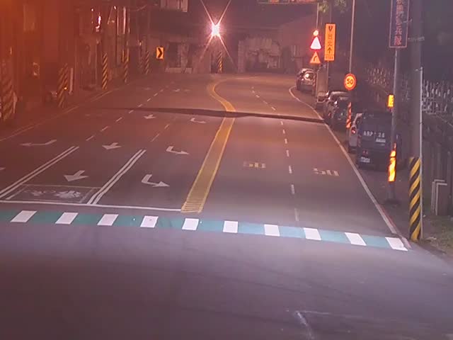 文化路與中正路三坑段(文化路上往北)