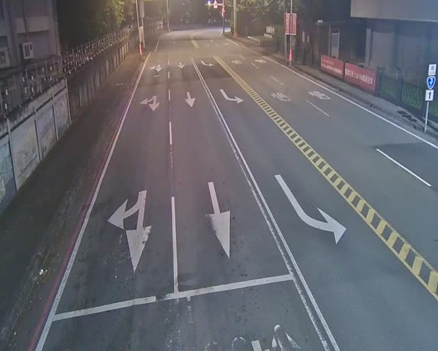 文化路與中正路三坑段(中正路上往東)