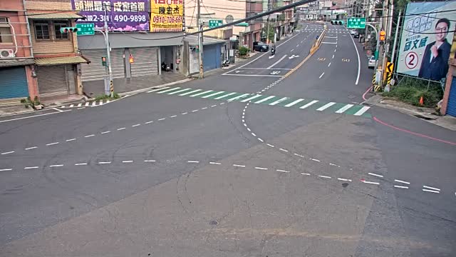 中山東路一段與校前路、梅高路三段路口
